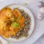 Foodfoto Korma mit Blumenkohl und Knoblauch