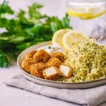 Foodfoto Zitronenbulgur mit Knuspertofu