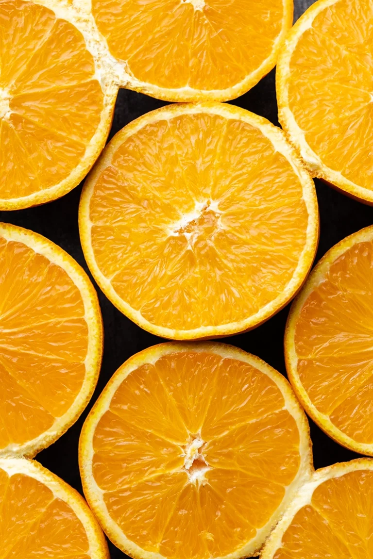 Foodfoto Orangen aufgeschnitten