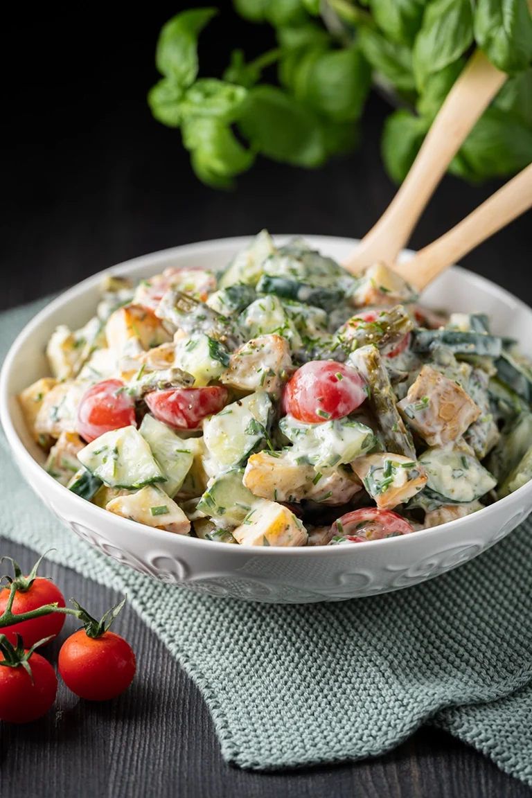 Foodfoto Veganer Spargelsalat