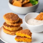 Leckere vegane Butternut Schnitzel