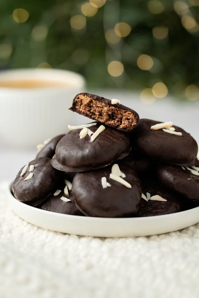 Zuckerfreie vegane Lebkuchen