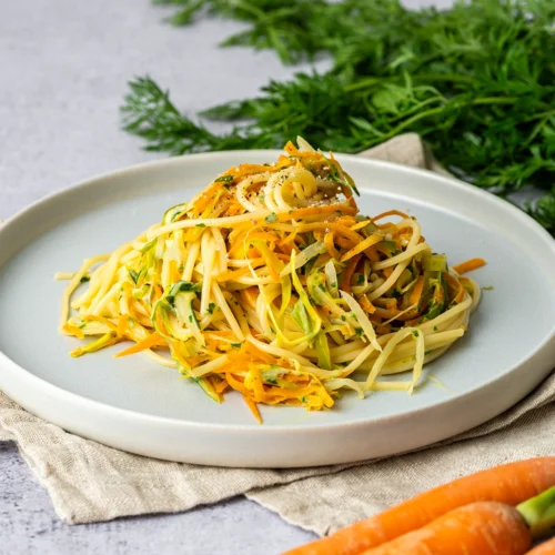 Nudeln mit Fenchel und Möhren