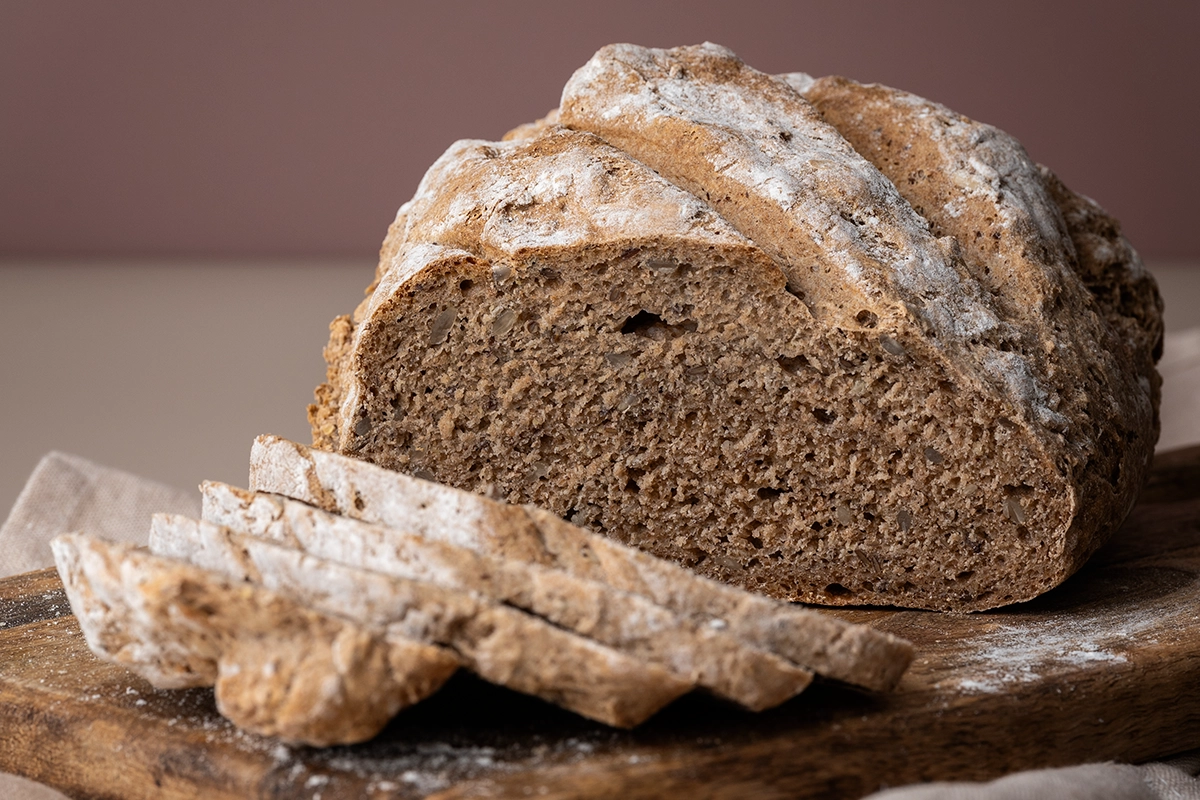 Vollkornbrot aus dem Airfryer