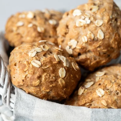 Haferflockenbrötchen