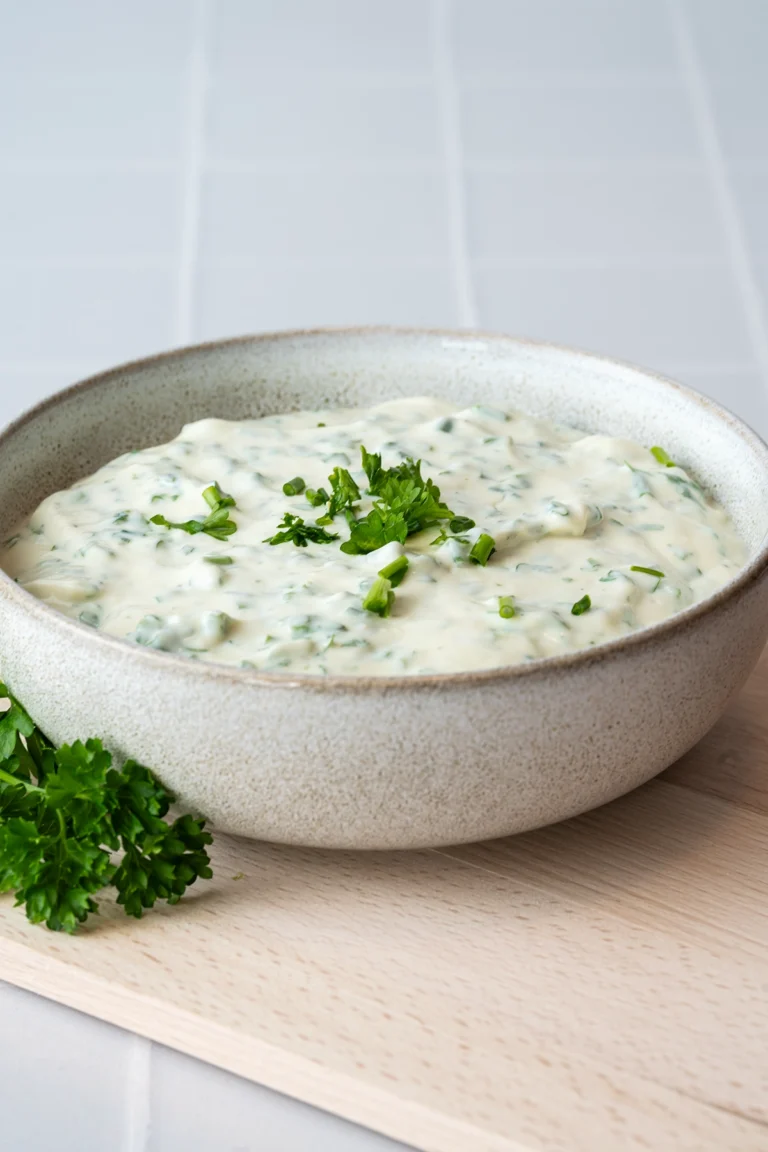 Veganer Kräuterquark