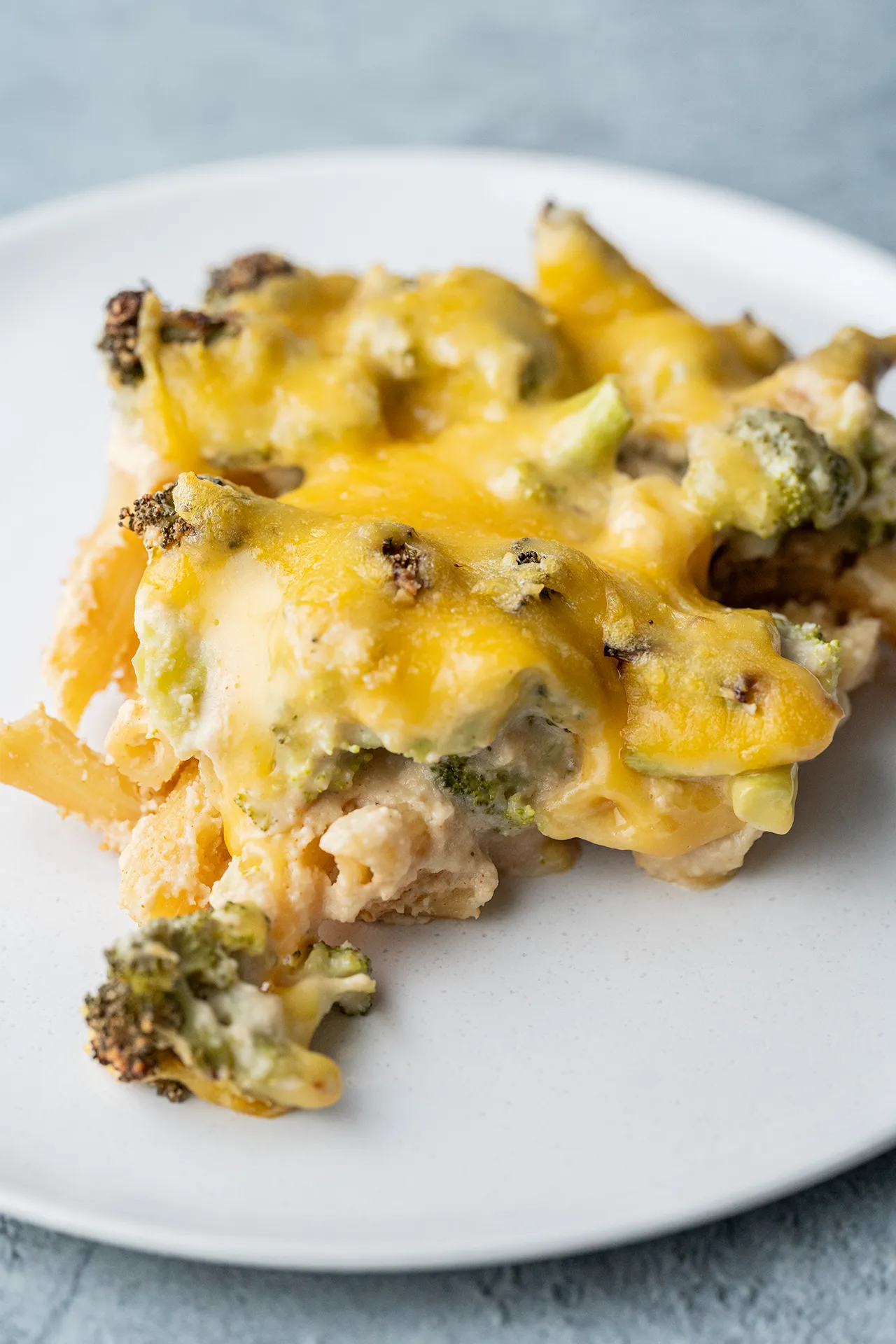 Einfacher veganer Nudelauflauf mit Brokkoli 1 Einfacher veganer Nudelauflauf mit Brokkoli