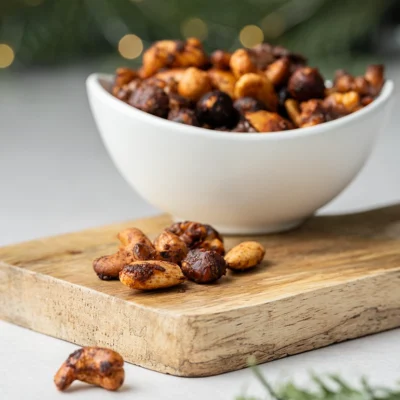 geröstete Nüsse aus dem Ofen oder Airfryer