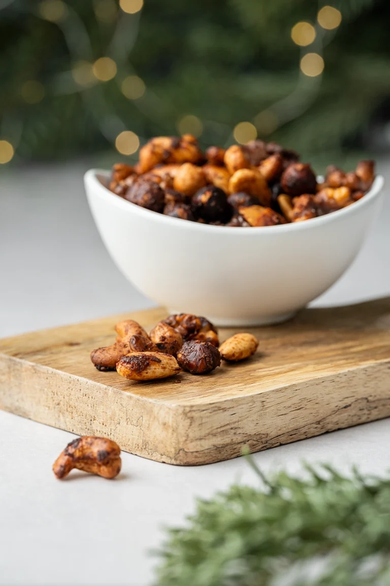 geröstete Nüsse aus dem Ofen oder Airfryer